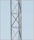 Abgespannter Gittermast (M400, 16m)